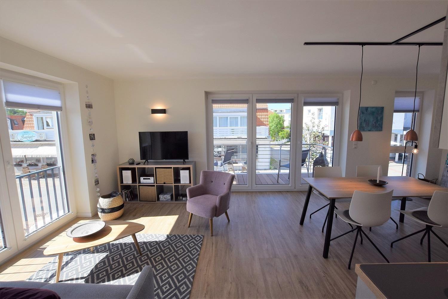 Meeresblick "Enna Mare" Haus 1 - Ferienwohnung 5 Hohwacht Bagian luar foto